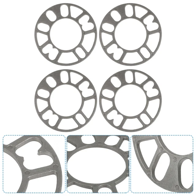 4 pz distanziatori adattatore 5 fori su 6 fori per dischi ruota