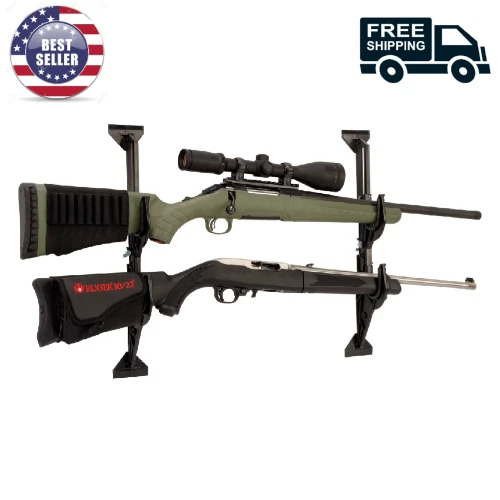 TRUCK REAR WINDOW Rifle Shotgun Gun Holder Rack Vehicle Pickup Mount
