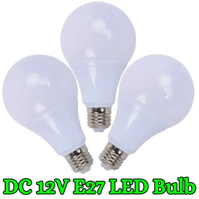 DC 12V E27 Led Light Bulb 3W 6W 9W 12W 15W 18W 24W 36W 2835 Outdoor Lighting