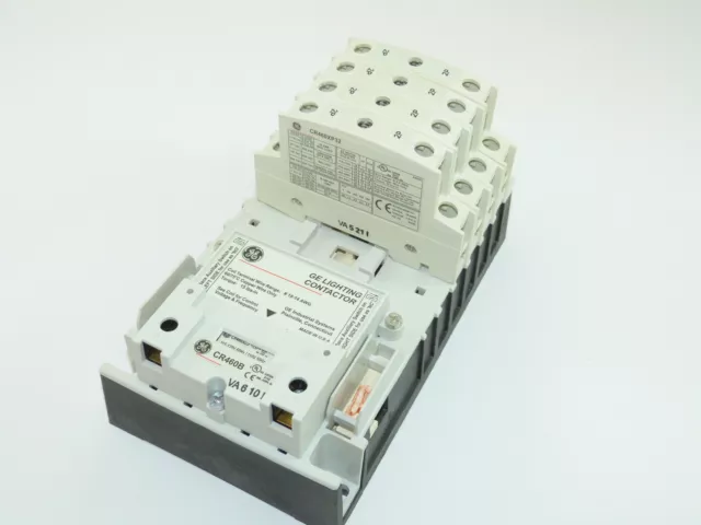 GE CR463L80AJA Electricity Held Lighting Contactor 120v Coil 8 N.O. Poles NEW