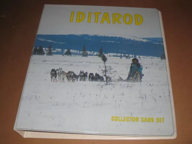 Iditarod Dog Sled Racing Trading Card Binder Album