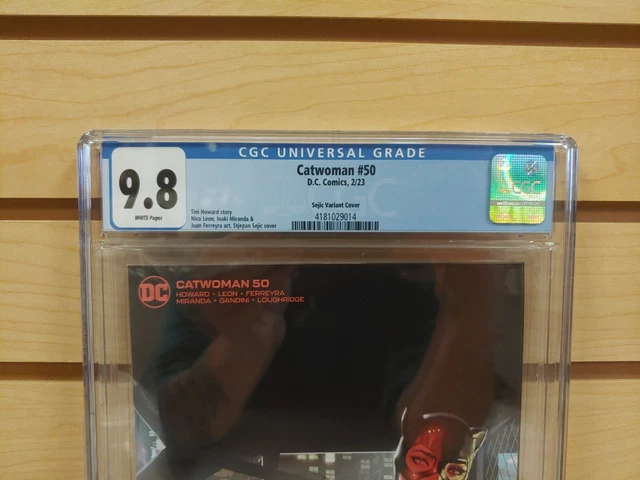 Catwoman #50 CGC 9.8 Stjepan Sejic Variant Cover DC Comics 2022 3