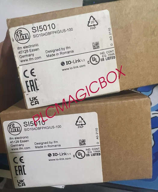 New IFM SI5010 Flow Monitor 18...36 DC PNP Expedited Shipping
