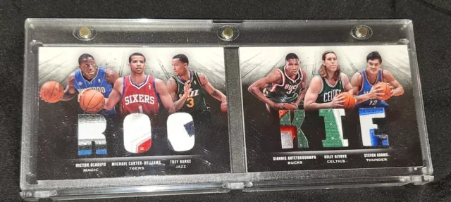 2013-14 Panini Preferred Prime Rc Rookie Patch Booklet Giannis Antetokounmpo /25