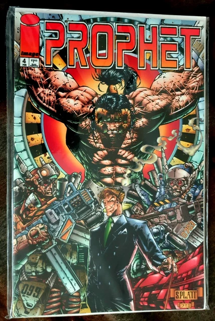 Prophet #4 Rare [Stephen Platt Cover] Nm 1994 Image Comic