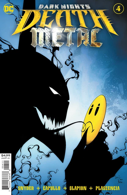 New Dark Nights Death Metal #4 Capullo Foil Cover Dc Comics Batman Superman