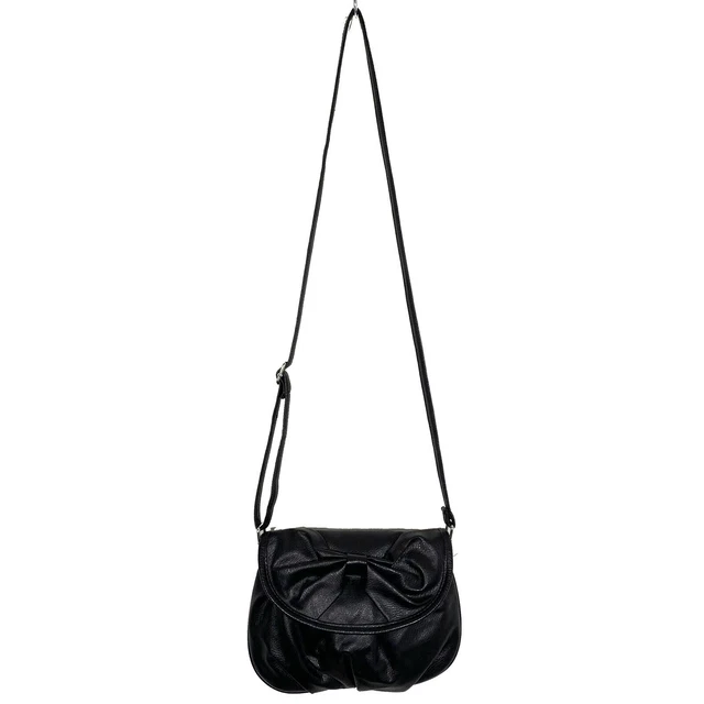 Sac à Bandoulière Vintage Noir Simili Cuir Petit - Occasion, Style Rétro