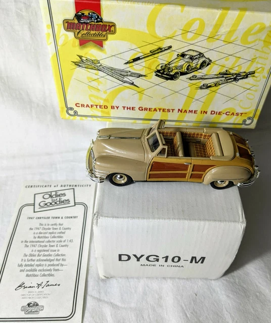 Matchbox Dinky Oldies but Goodies (DYG10-M) Chrysler Town & Country 1947