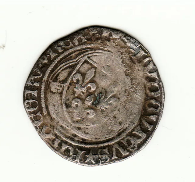 LOUIS XII 1498 GRAND BLANC  a la couronne BOURGES