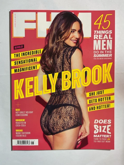 FHM MAGAZINE JUNE 2000 #125 Kelly Brook £20.38 - PicClick UK