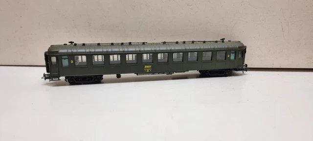 Fourgon à Bogies SNCF N°59924 Marque SMCF - échelle HO 1/87, Occasion, Alimentation CC, France