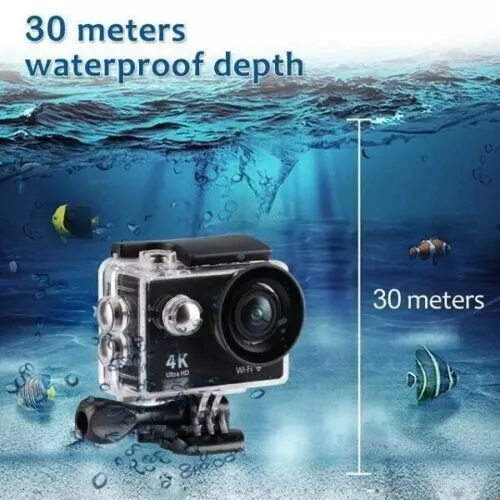 Pro Cam 4K SPORT WIFI ACTION CAMERA ULTRA HD VIDEOCAMERA SUBACQUEA GOPRO DST 3