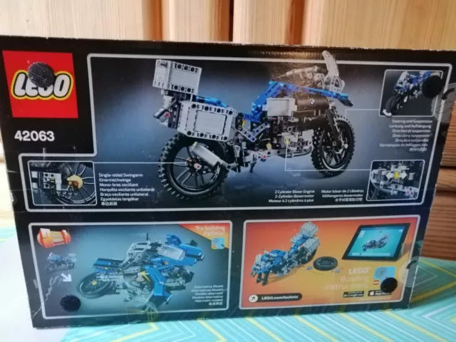 LEGO Technic BMW R 1200 GS Adventure (42063) mit OVP 2