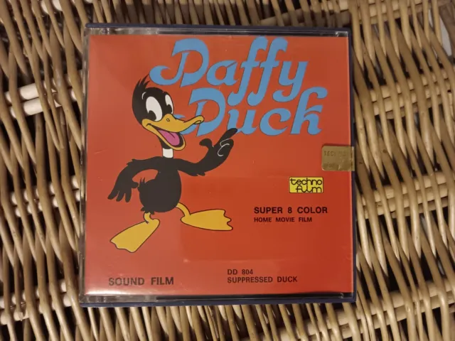 Super 8mm Daffy Duck 200FT Colour Sound