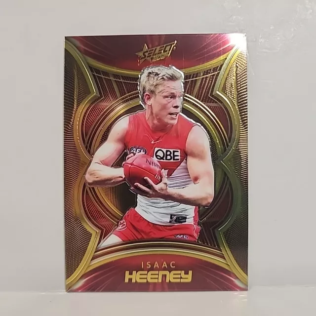 AFL Select 2024 Footy Stars Card Luminous Superstars ISAAC HEENEY LS62 160/199