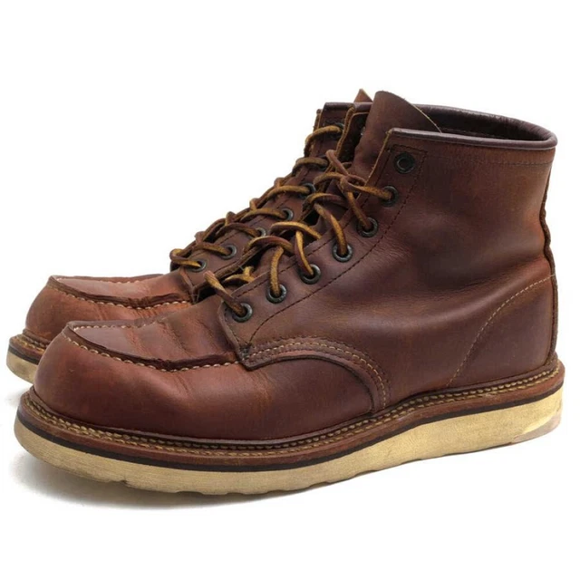 Bottes Red Wing Irish Setter 1955 Canoe Moc Toe Marron Taille 11 B - Neuf Sans Emballage