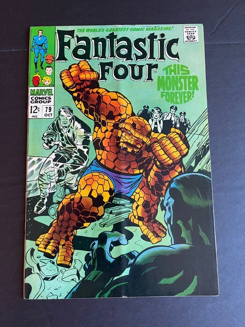 Fantastic Four #79 - Android Man Appearance (Marvel, 1968) Fine-