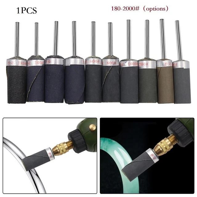 Punte Abrasive PATIKIL 6mm - Set Da 10 Pezzi Per Smerigliatrice, Lucidatura - Foto 8