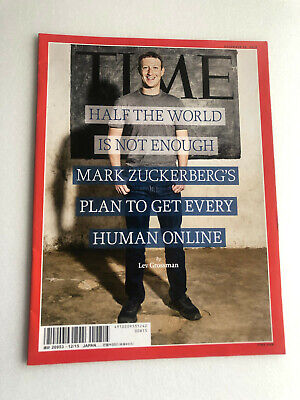 Mark Zuckerberg on the cover ”TIME" Asia edition Dec 15, 2014 Gloria Steinem