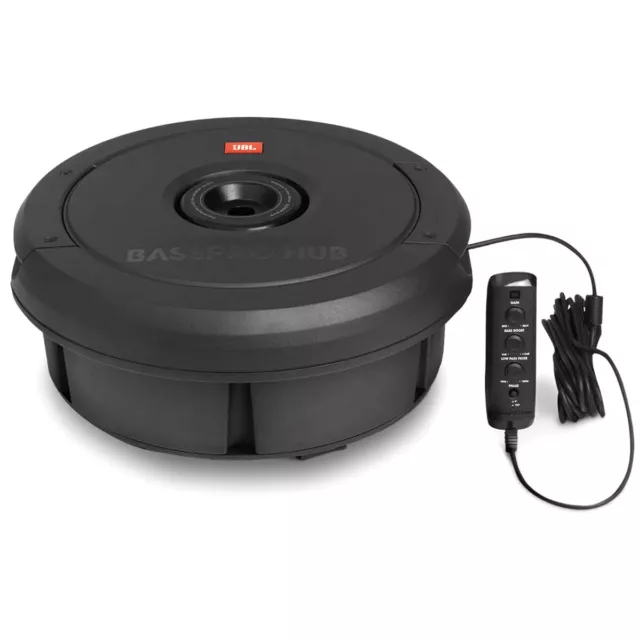 Subwoofer 300W puits de roue de secours 360x360x165mm CarHifi JBL BASS PRO HUB