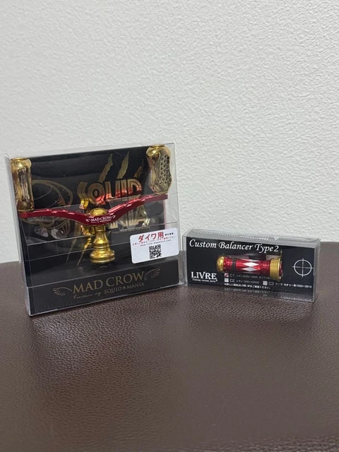 LIVRE SQUID MANIA Mad Crow Wing100 For Daiwa Japan $510.30 - PicClick