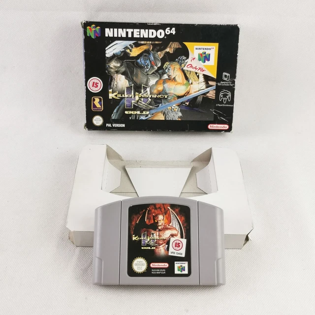 Killer Instinct Gold N64 Nintendo 64 No Manual Boxed PAL