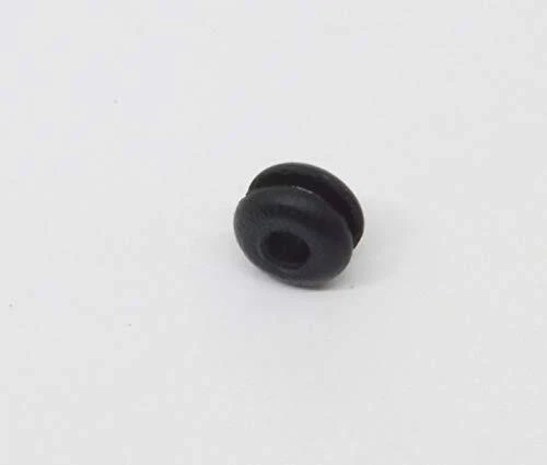 Black Sbr Rubber Pushin Grommet Inner Diameter 1/8" Outer Diameter 11/32" Fits P