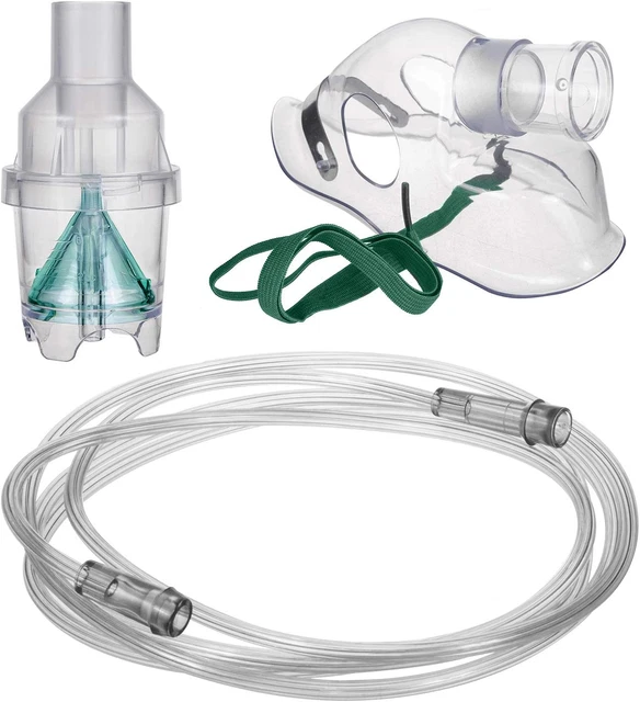 Kit per Inalatore - Maschera per Bambini, Nebulizzatore, Tubo Flessibile Set per