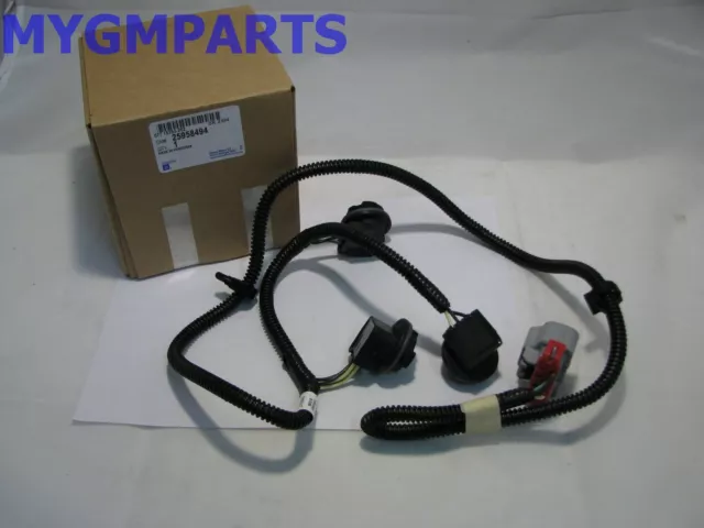 Chevy Silverado Drivers Side Tail Light Wiring Harness 2007 2013 New Oe