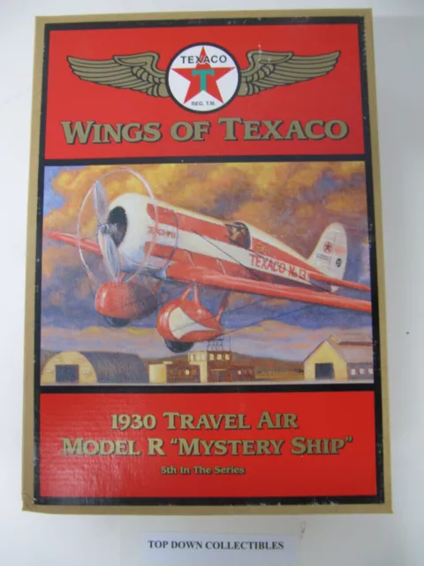 Wings Of Texaco  1930 Travel Air Model R Mystery Ship  5th In The Series  New