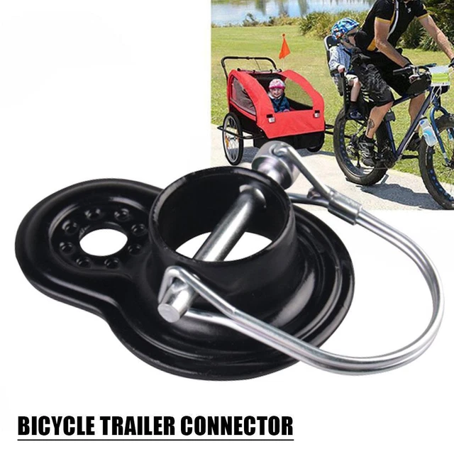 TRAILER HITCH COUPLER Adapter Connector For Bike Trailer Mount Z1C5 EUR