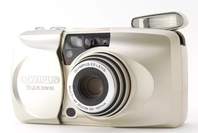 【NEAR MINT】 Olympus Stylus Zoom 160 Point & Shoot 35mm Film Camera From JAPAN
