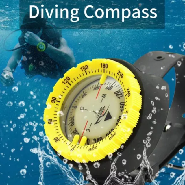 and Portable Scuba Diving Navigation Module Long Strap Clear Dial (78)