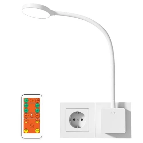 Lampe De Chevet Led Lampe De Lecture Luminaire Flexible Chrome Gris
