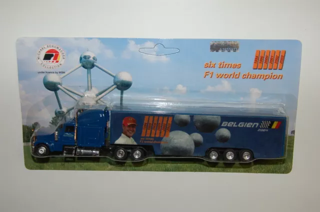 Werbetruck  Michael Schumacher Collection  F1 Saison 2004  Nr 14 Belgien  9