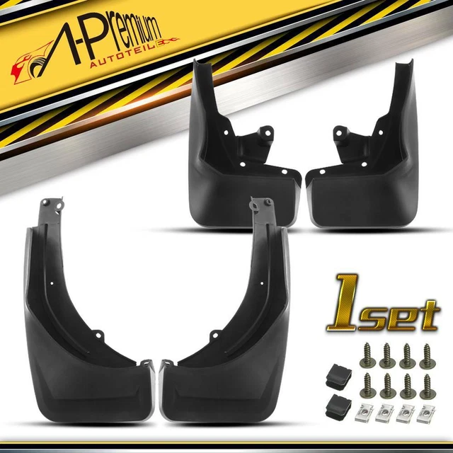 ZXFENG Spritzschutz Für Mercedes C-Class W204 - 4-teilig Kotflügel Schmutzfänger