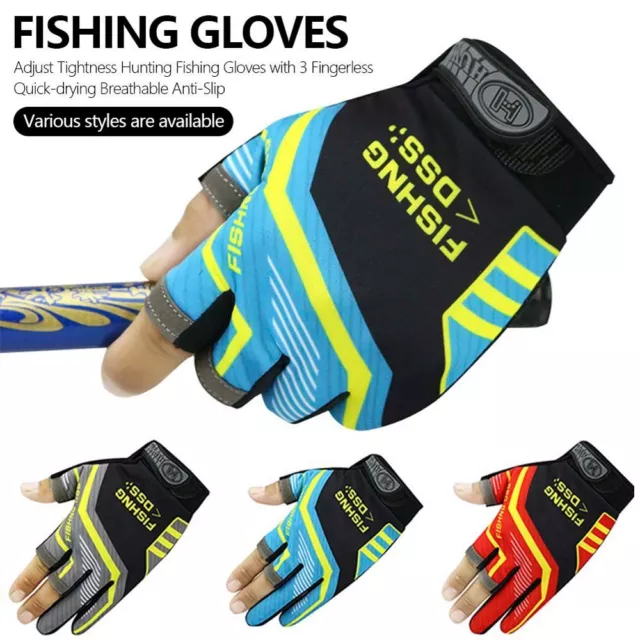 Fishing Accessories Riding Gloves Protective Mittens Men Fishing Gloves