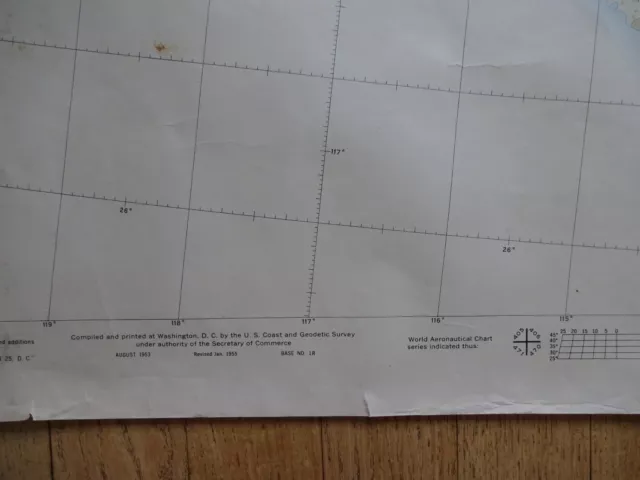 1955 - Groß - Vereinigte Staaten Southwest - Jet Navigation Tabelle 3