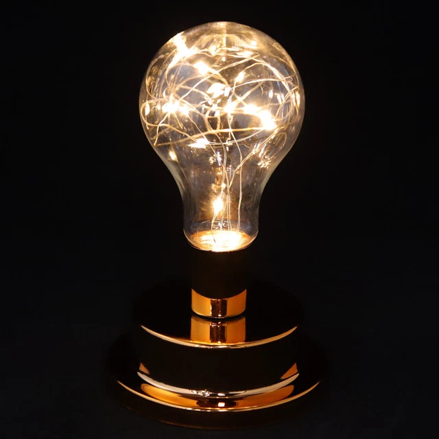 SET OF 4 Retro Bulb Battery Lamp Night Light for Bedroom LED Child Girl