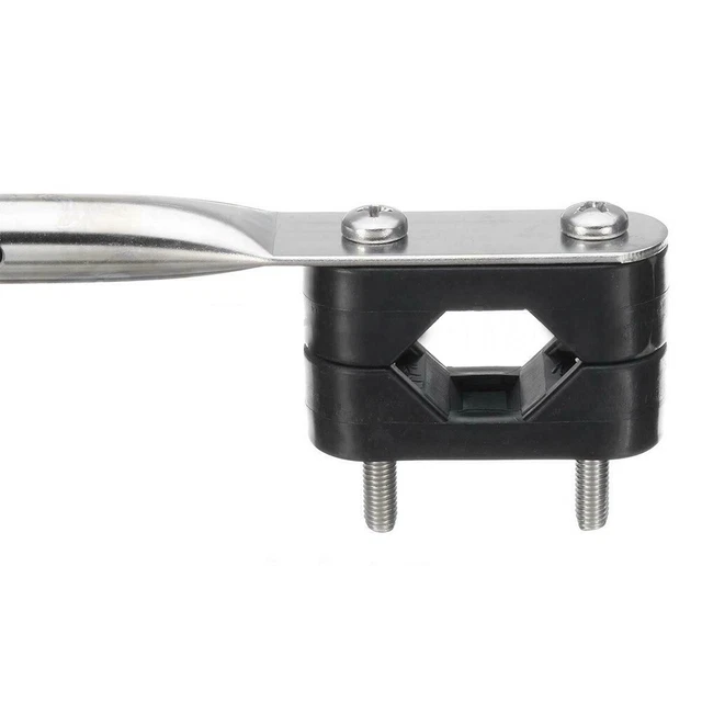 Marine Mât Rail Support Drapeau Rail Attache Acier Inoxydable for Yachts Bateau