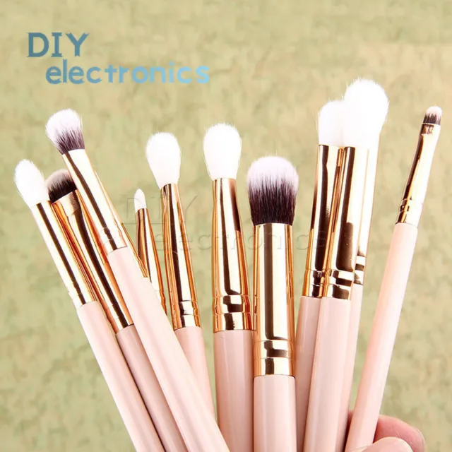 12pcs Pro Makeup Brushes Set Foundation Powder Eyeshadow Brush Tool Explosion US
