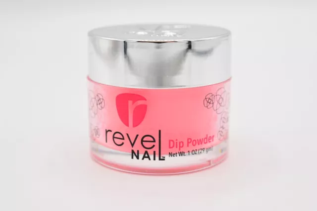 Polvo Revel Dip 1 oz D374 SASHA fresa rosa sellado NUEVO