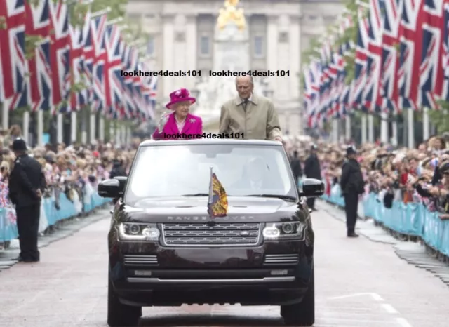 PRINCE Philip Photo 5x7 Queen Elizabeth Royal Birthday Celebration London