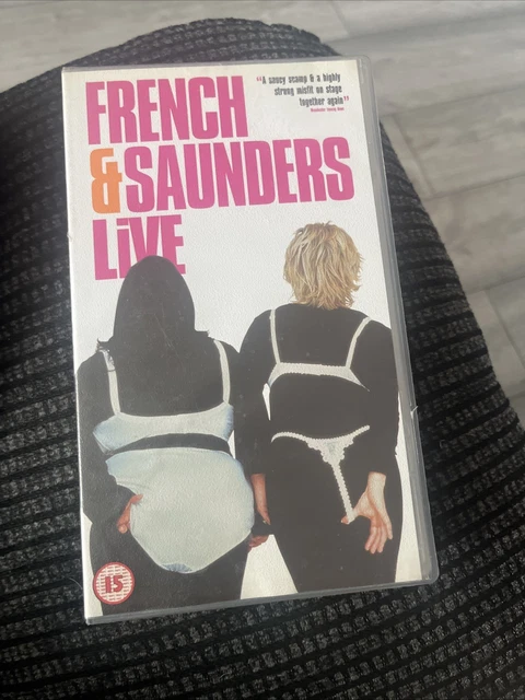FRENCH AND SAUNDERS Live - VHS Video - Pal - Video Cassette £2.24