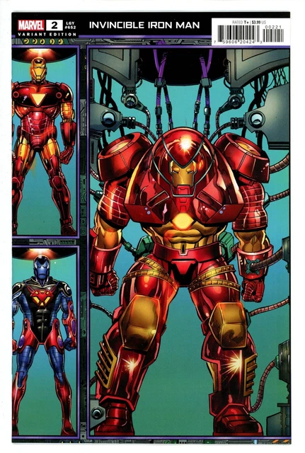 Invincible Iron Man Vol 4 #2 Marvel (2023) Bob Layton Variant