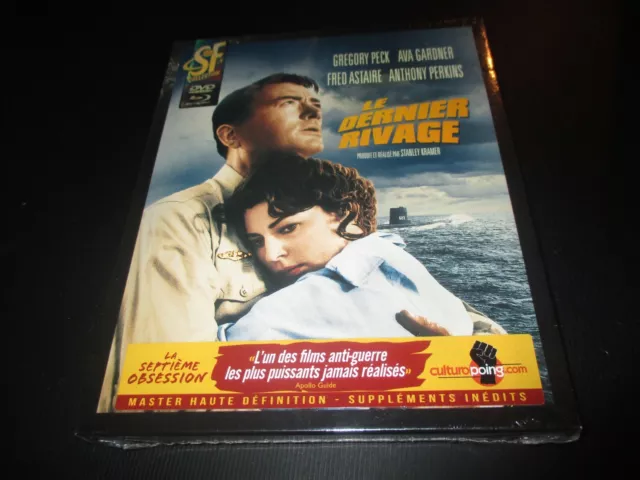 COF BLU-RAY + DVD NEUF "LE DERNIER RIVAGE" Gregory PECK Ava GARDNER Fred ASTAIRE