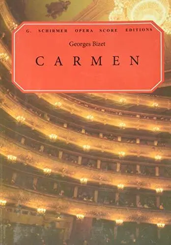 Carmen : Vocal Score by Georges Bizet (1986, Trade Paperback)