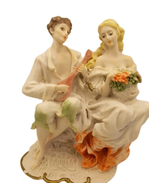 VALENTINO SERIE by MIRIAM VINTAGE STATUE SWEETHEARTS Laying on