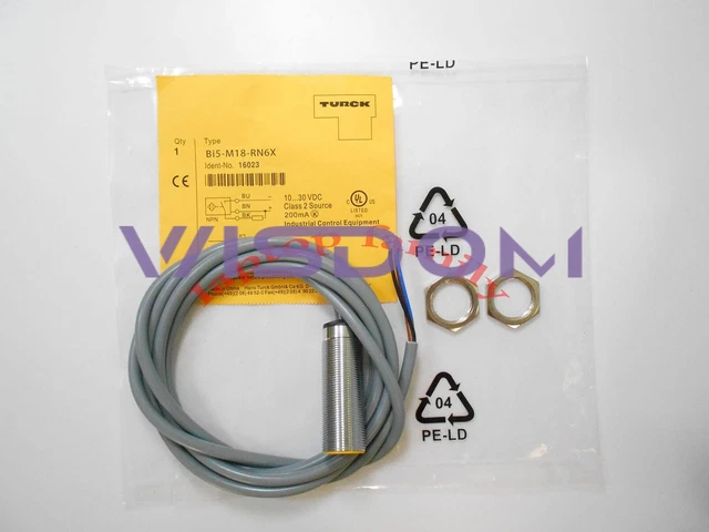 1PC NEW For Turck Proximity Sensor BI5-M18-RN6X (BI5M18RN6X)