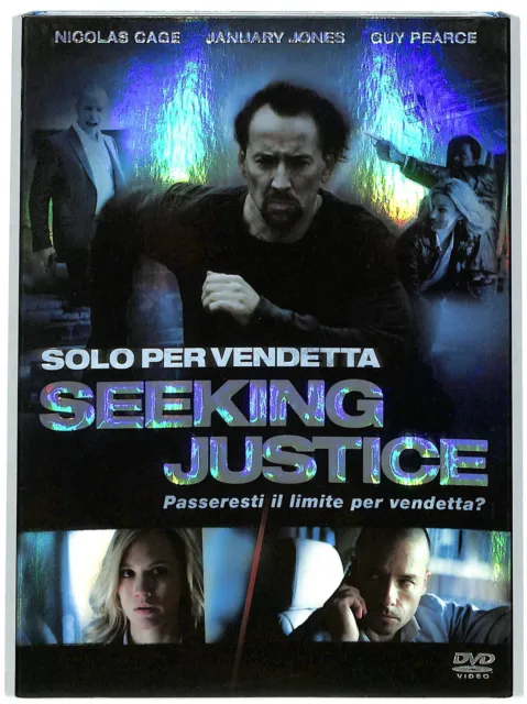 EBOND Solo per vendetta - Seeking Justice slipcase DVD SLIM D722725